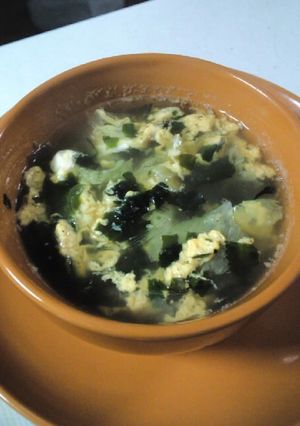 おむすびワカメで☆簡単ワカメスープ♪-レシピのメイン写真