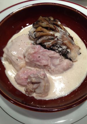 骨付き鶏モモ肉のポシェ-レシピのメイン写真