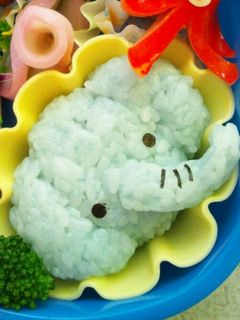 ぞうさん☆キャラ弁-レシピのメイン写真