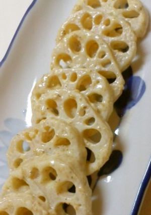 れんこんのごまマヨ和え-レシピのメイン写真