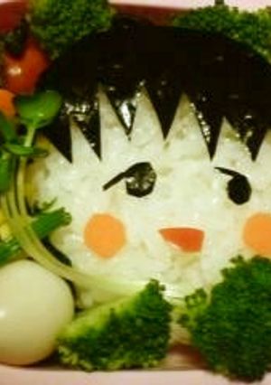 キャラ弁☆ちびまる子ちゃん弁当-レシピのメイン写真