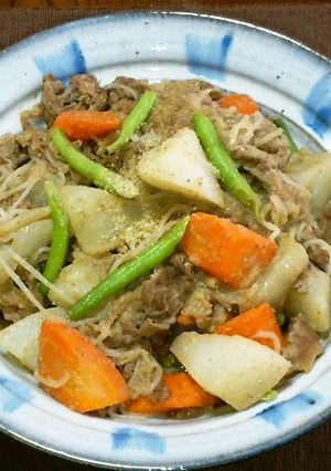 牛肉の金ごま味噌煮-レシピのメイン写真