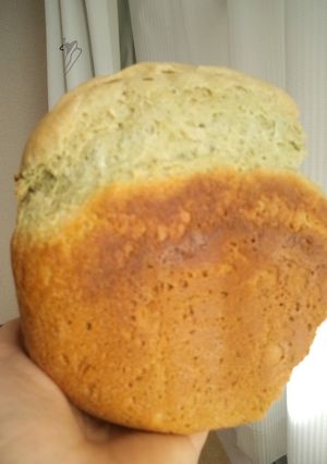 ＨＢで白神豆乳ほうれん草食パン-レシピのメイン写真