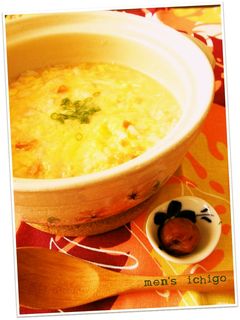 ふわふわ卵のシャケフレークおじや-レシピのメイン写真