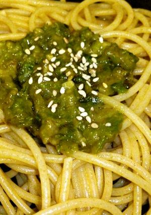☆野菜ソムリエ特製!!ふき味噌パスタ☆-レシピのメイン写真