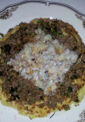 小麦粉で作るピザ風お好み焼き-レシピのメイン写真