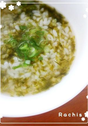 残ったご飯で簡単!海苔雑炊♪-レシピのメイン写真