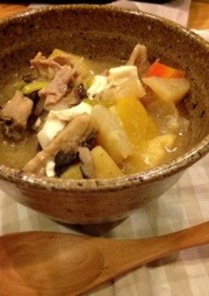 野菜たっぷり我が家の豚汁❤-レシピのメイン写真