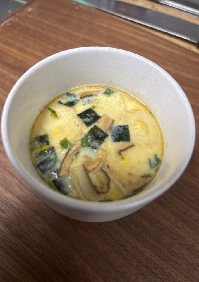 お吸い物のもとで簡単茶碗蒸し-レシピのメイン写真