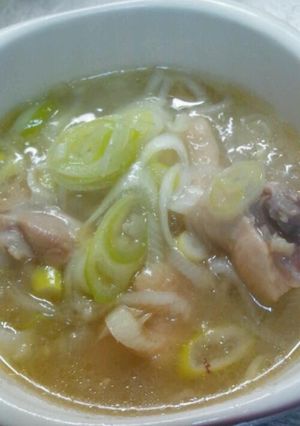 切り餅で♪簡単☆参鶏湯風スープ-レシピのメイン写真