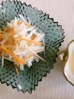 美味しいドレッシングで大根サラダ♪-レシピのメイン写真