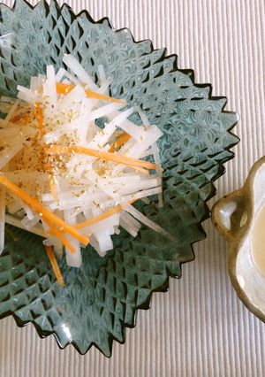 美味しいドレッシングで大根サラダ♪-レシピのメイン写真