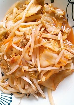 キムチうどん☆-レシピのメイン写真