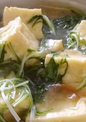 厚揚げの梅干煮-レシピのメイン写真