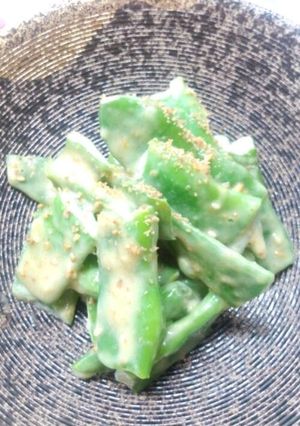 簡単!モロッコ豆の味噌マヨネーズ和え-レシピのメイン写真