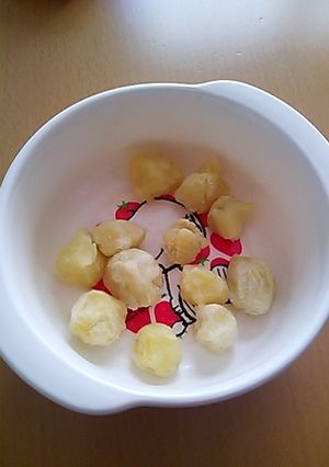 手づかみおやつ さつまいもとリンゴ-レシピのメイン写真