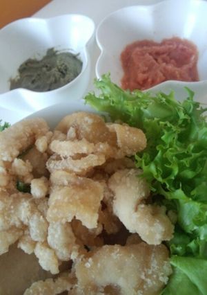 アボカド＆たらこソースで絶品鶏胸肉唐揚げ-レシピのメイン写真