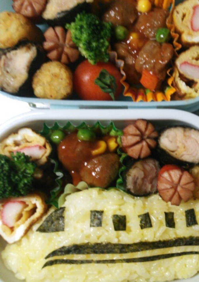 簡単！ドクターイエロー キャラ弁-レシピのメイン写真