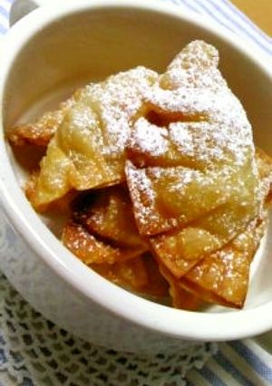 餃子の皮で☆ミニアップルパイ-レシピのメイン写真