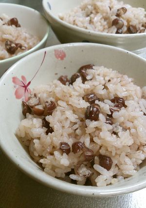 炊飯器で、お赤飯♪-レシピのメイン写真