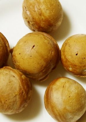ココア味のバナナ入り焼きドーナツ-レシピのメイン写真
