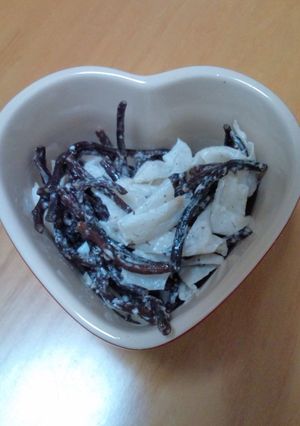 かんぴょうと炒めひじきのマヨネーズ和え-レシピのメイン写真