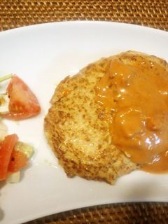 ふわっふわ♡簡単豚ミンチで豆腐バーグ♬-レシピのメイン写真