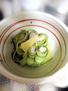 カニカマおの甘酢きゅうり巻き-レシピのメイン写真