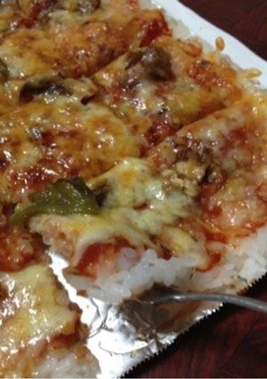 ライスピザ-レシピのメイン写真