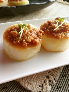 圧力鍋で簡単!肉味噌ふろふき大根-レシピのメイン写真