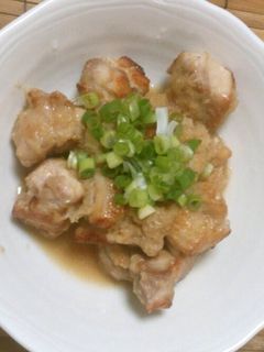 鶏肉のみぞれ煮-レシピのメイン写真