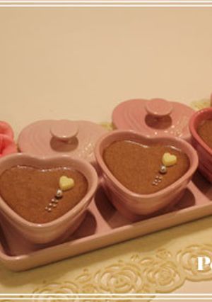 バレンタイン　リコッタとチョコのデザート-レシピのメイン写真