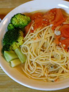 トマトとしじみのスープパスタ-レシピのメイン写真