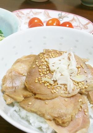 しっとりチャーシュー・実は茹で豚-レシピのメイン写真