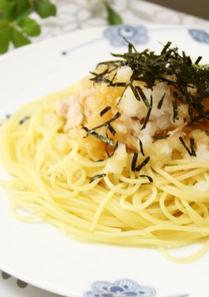 ツナとおろしのさっぱり和風パスタ-レシピのメイン写真