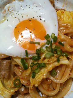 簡単☆豚キムチーズ焼きうどん☆-レシピのメイン写真