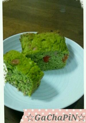 糖質OFF☆ 青汁おからケーク・サレ-レシピのメイン写真