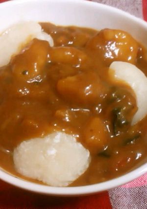 餅inカレー-レシピのメイン写真
