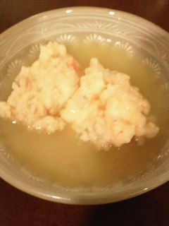 エビと豚肉のしんじょの味噌汁-レシピのメイン写真