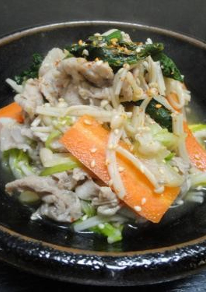 時短レシピ☆残り野菜でたった５分の煮物-レシピのメイン写真