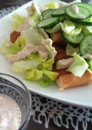 FPで*まろやかツナソースのパンサラダ-レシピのメイン写真