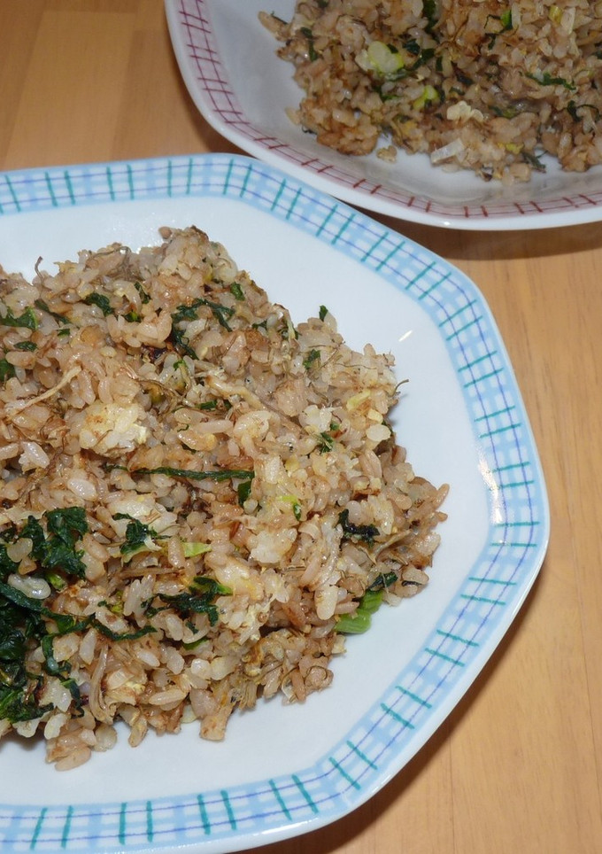 大根の葉とジャコの炒飯-レシピのメイン写真