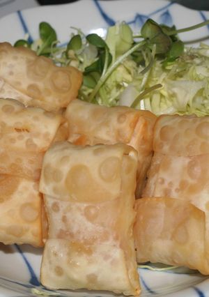 つぼみ丸の餃子の皮でベーコンチーズ揚げ-レシピのメイン写真