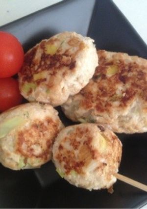 ヘルシー材料たっぷりつくね♪-レシピのメイン写真