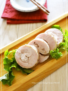 ヘルシー♪塩麹鶏ハム【作りおき】-レシピのメイン写真