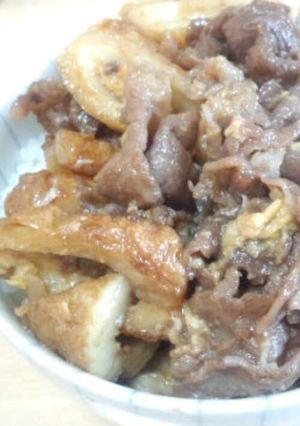 すき焼きの残り！お弁当にも！竹輪卵とじ-レシピのメイン写真