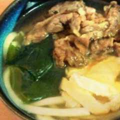 簡単すぎる肉うどん*-レシピのメイン写真