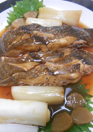 おいらん鰈の煮つけ-レシピのメイン写真