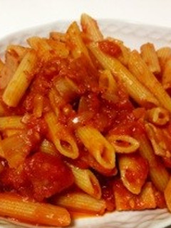 ペンネ トマトソース-レシピのメイン写真
