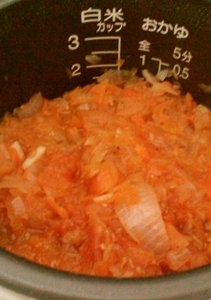 炊飯器でトマトソース-レシピのメイン写真